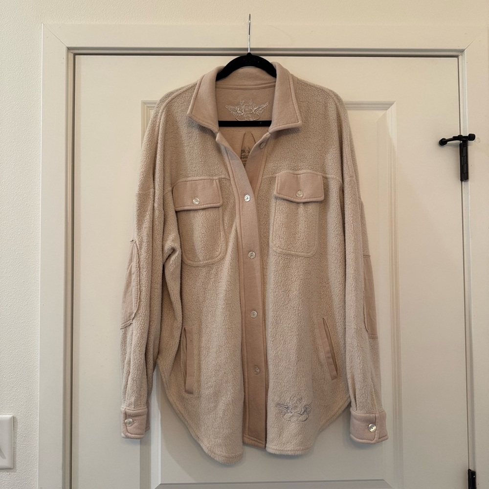 Boys lie fleece shirt jacket